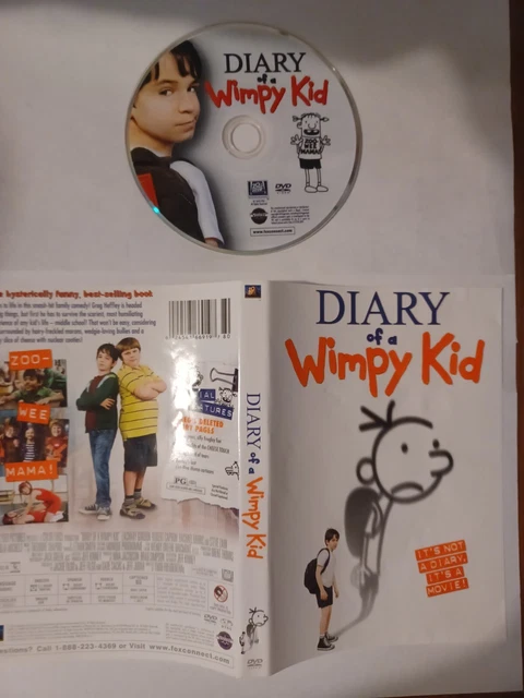 DIARY OF A Wimpy Kid (DVD & Cover Art ONLY) Very Good - widescreen $1. ...