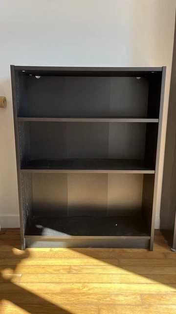 ETAGÈRE BIBLIOTHÈQUE HAUTE ikea marron clair EUR 30,00 - PicClick FR