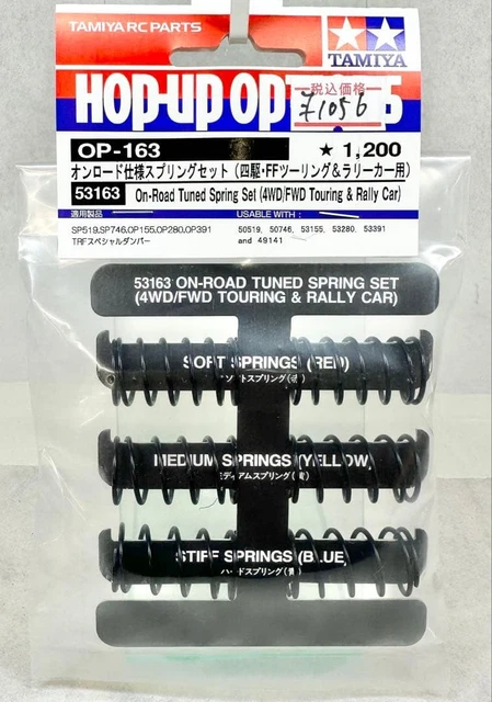 Spring Cans Set TAMIYA OP.163 ON-ROAD Spring Set, New £86.17 - PicClick UK