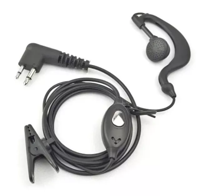 Earpiece Ear Hook PTT MIC for MOTOROLA CP150 CP200 XU100 VL130 PR400 LTS2000