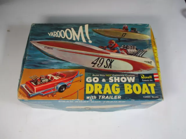 1963 "Go & Show" Drag Boat Varooom! 1/25 Revell