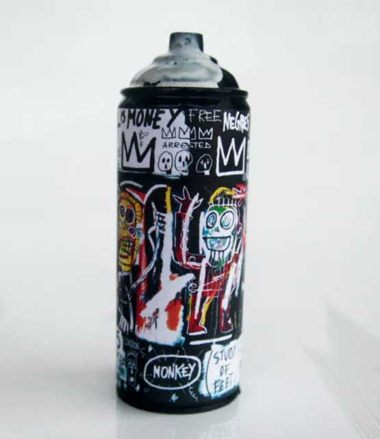 SPACO signed BOMBE 110M SKULL SCULPTURE graffiti pop STREET ART paint  basquiat