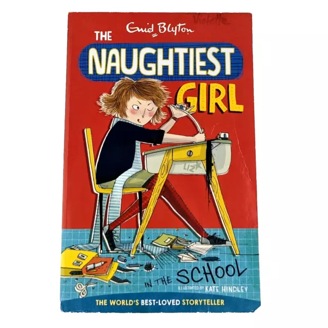 The Naughtiest Girl in the School by Enid Blyton (paperback) kids classic