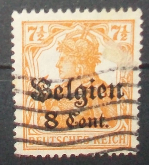 N°1133S STAMP GERMAN LANDESPOST IN BELGIEN CANCELED Aus