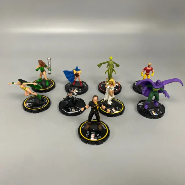 Dc Marvel Heroclix Lote WizKids Superhéroes The Prowler Atom Blanco Reina