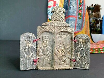 Old Carved Miniature Stone Screen …beautiful collection piece