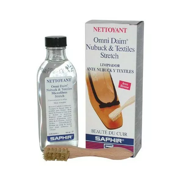 Omnidaim® nettoyant daim et cuirs veloutés de Saphir