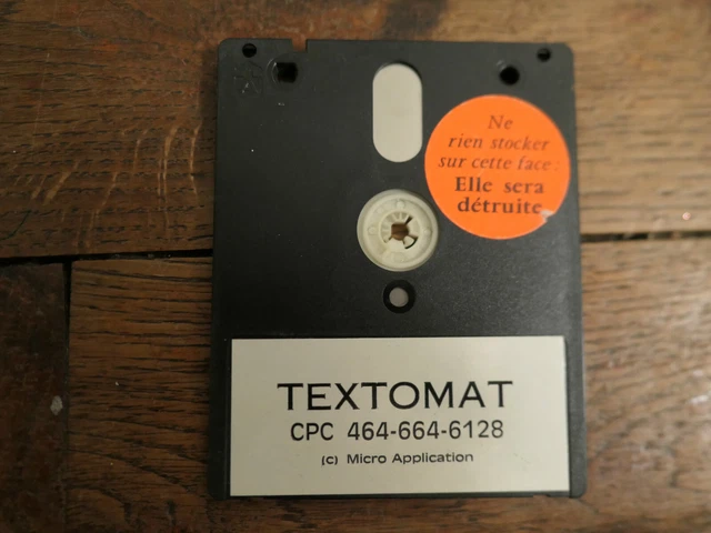 Jeu Amstrad CPC 6128 - CALCULMAT Par Micro Application, Bon état, France