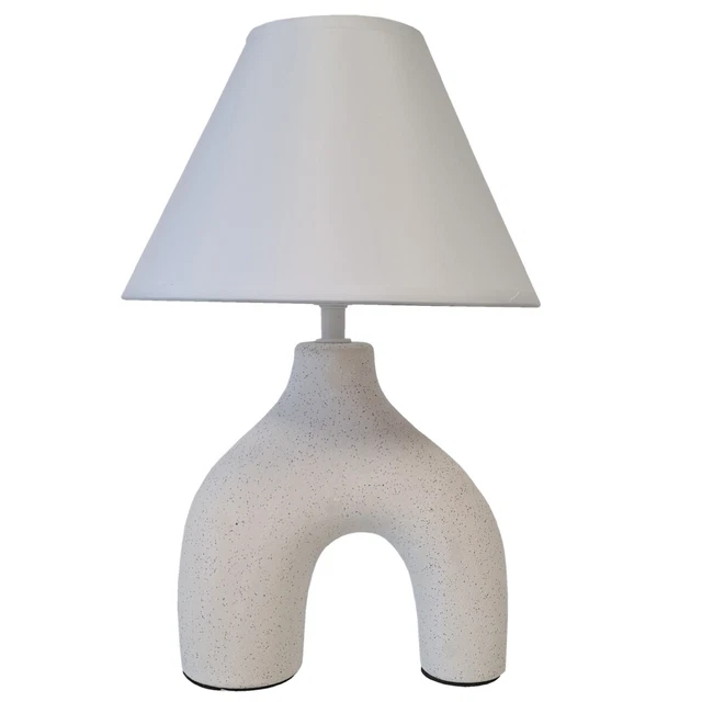 Lampe Bouddha Céramique Beige – 34 Cm, Style Zen, UNIMASA, Neuve