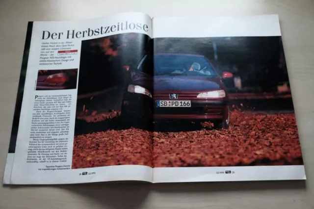 Auto Motor Sport 17328) Peugeot 406 ST 1.8 16V mit 110PS im TEST auf 5 Seiten