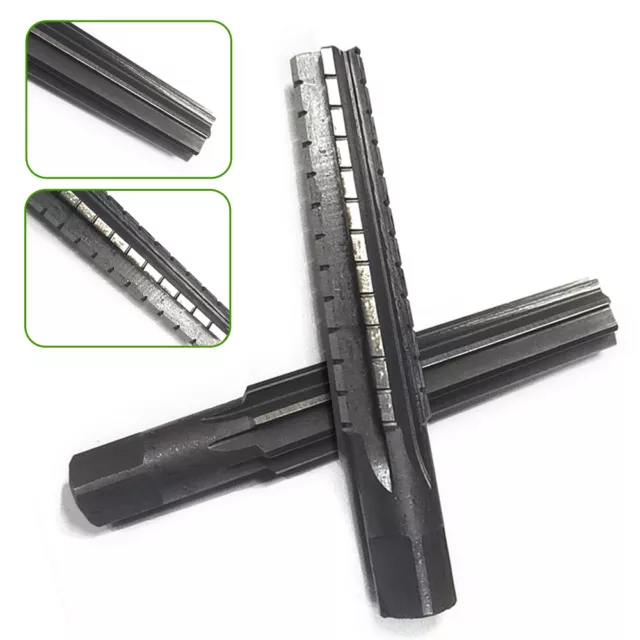 Black MT3 Straight Shank Morse Taper Reamer Set Morse Taper Reamers Alloy Steel