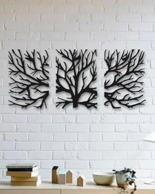 Arbol pieza de arte de pared decoracion Art Deco Wall Art Impreso en 3d