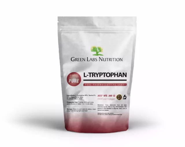 L-Tryptophan 50g-1816g Powder sleep aid weight loss good mood and sleep support