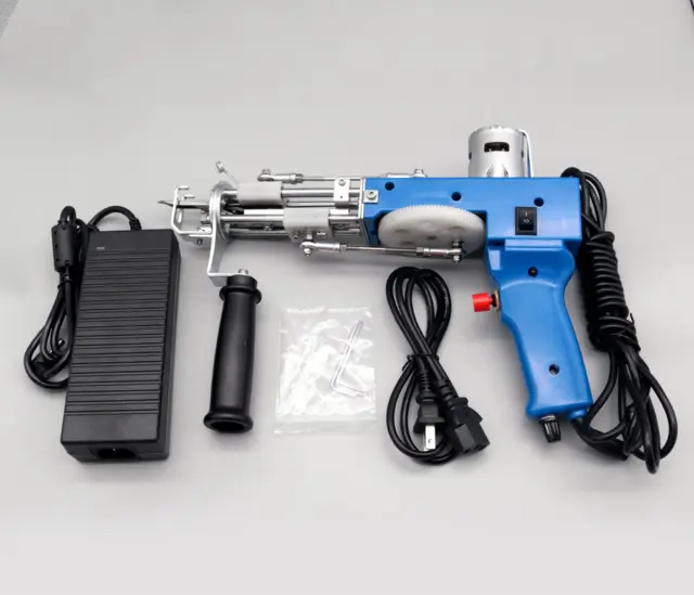 Pistola eléctrica de mechones de corte/pila de bucle máquinas de floculación de alfombras 110-240V 2