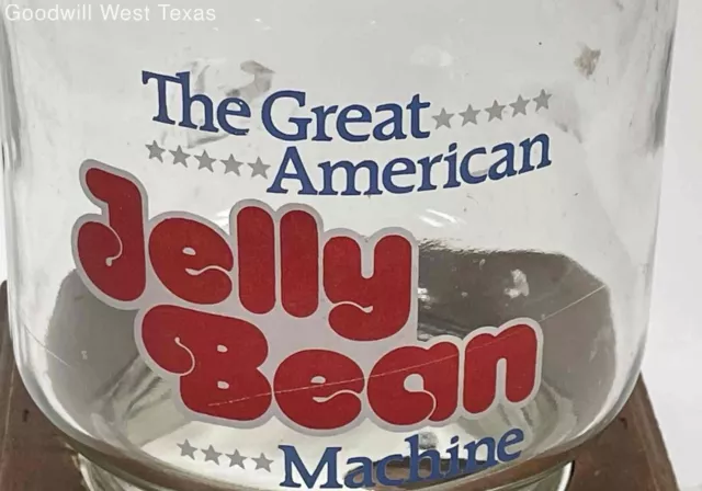 Vintage 'The Great American Jelly Bean Machine' Candy Dispenser