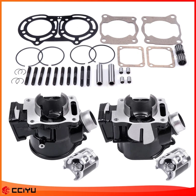 Cylinder Piston Gasket Top End Kit Fits Yamaha Banshee 350 YFZ350 1988 ATV