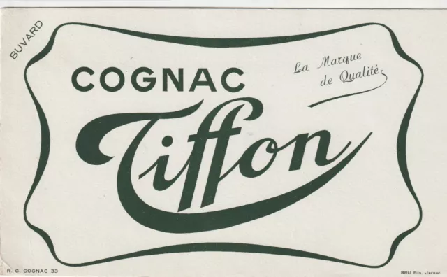 P92 Ancien  Buvard MAZDA - Cognac TIFFON La Marque de Qualité