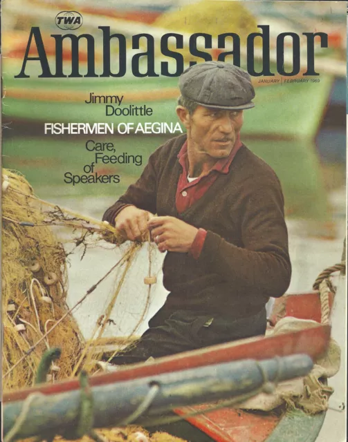 TWA Trans World Airlines Ambassador inflight magazine 1/69 vol 2 num 1 [1033]