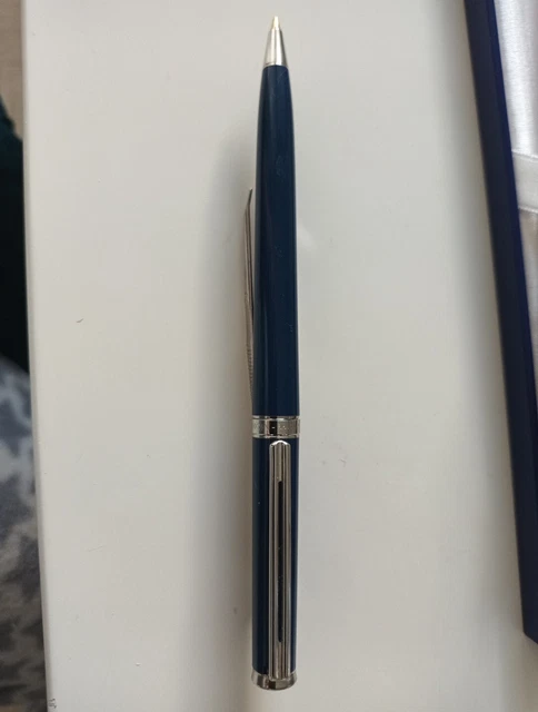 Stylo S.T. Dupont Mini Olympio Doué - Rose/Plaqué Platine - Bille Ou Roller - Recharge Incluse - Rare