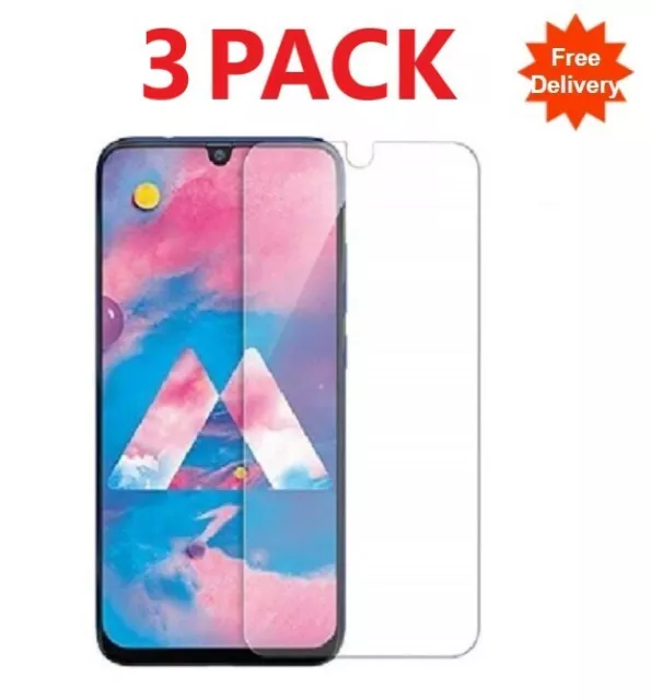 3Pack Premium Tempered Glass Screen Protector For Samsung Galaxy A50 A30 A20