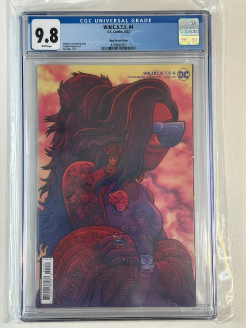 🐱Wildcats #4🐱CGC 9.8 MINT!🐱Hipp 1:25 Incentive Variant🐱FREE SHIPPING🐱