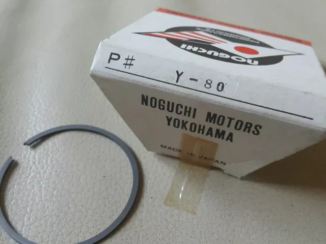 Yamaha NOS NOGUCHI NS 47 ring 80cc chromed cylinder 11611-70-00 OW YZ GT MX DT 2