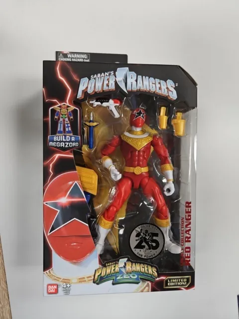 Power Rangers Legacy Collection Red Ranger Zeo Build A Megazord New
