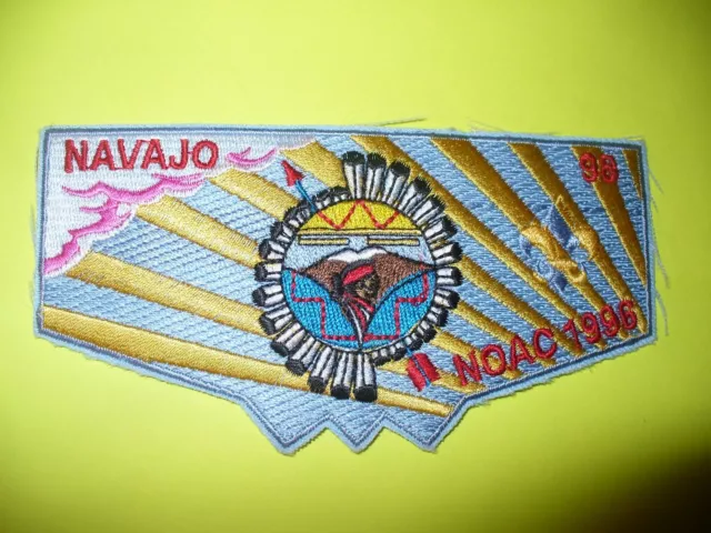 OA Navajo 98,S37,1996 NOAC, Sun Ray Flap,Tuku'ut 33,252,488,Old Baldy Council,CA