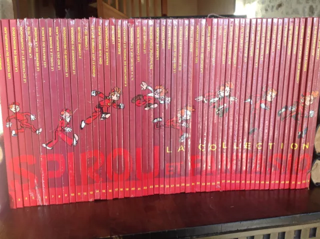 spirou et fantasio l'intégrale la collection hachette cobra complète 54 volumes