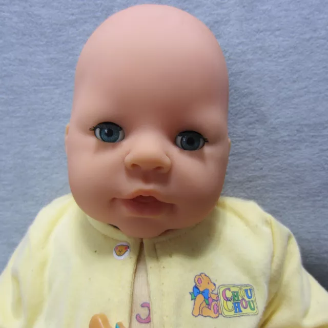 Muñeca bebé Zapf Creation ojos tela cuerpo muñeca de colección 17 pulgadas 2