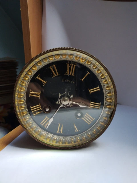 mecanisme mouvement de pendule ancien horloge carillon objet de collection