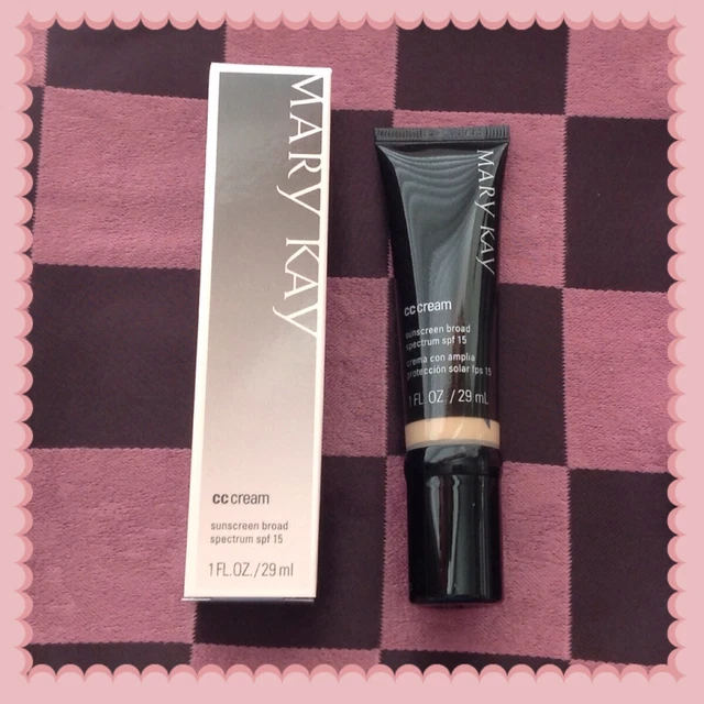 Nuevo en caja Mary Kay CC crema protector solar amplio espectro FPS 15 muy profundo