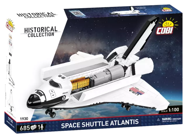 Cobi 1930 NASA Space Shuttle Atlantis Bausatz 685 Teile sofort lieferbar!!!