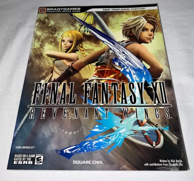 Final Fantasy XII Revenant Wings libro delle soluzioni inglese