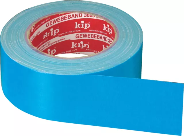 Kip Gewebeband blau - 3829 Klebeband Abklebeband Gewebeklebeband