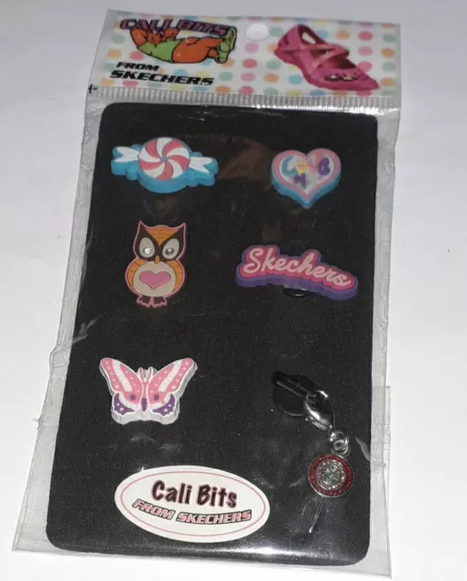 New Cali Bits From Skechers Owl Butterfly Heart Charms For Shoes