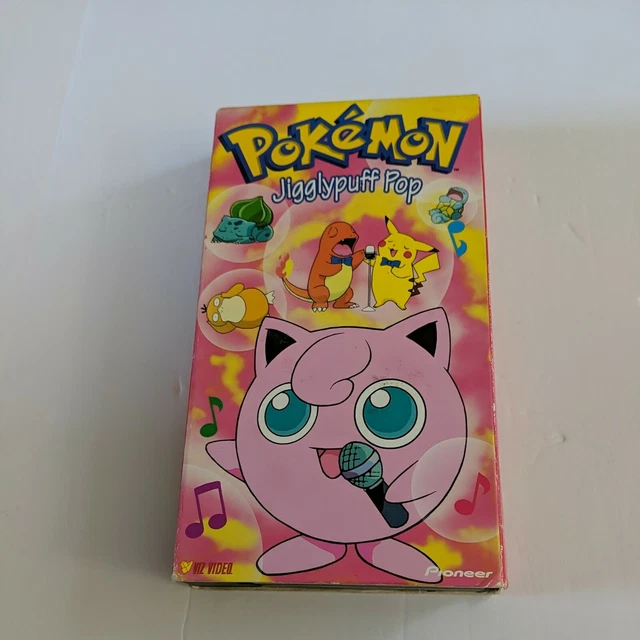 POKEMON JIGGLYPUFF POP VHS Viz Video Animated Cartoon EUR 4,56 ...
