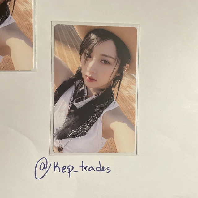 YUNJIN LE SSERAFIM LESSERAFIM UNFORGIVEN Target Exclusive Photocard pob