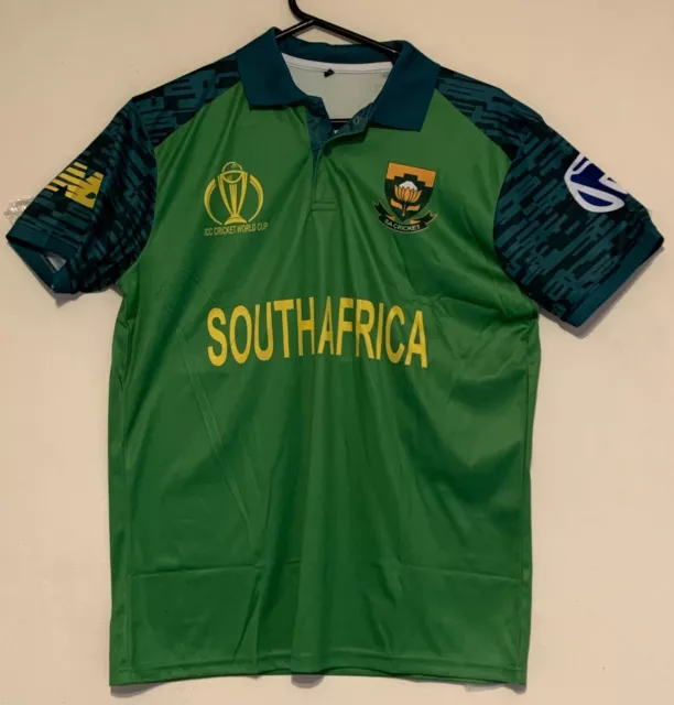 South Africa Men Cricket International Jersey S-2Xl Size Range