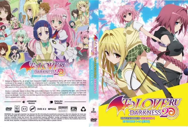 TO LOVE-RU DARKNESS 2nd (Season 4) ~ All Region ~ Brand New & Factory Seal  ~ DVD $25.40 - PicClick AU