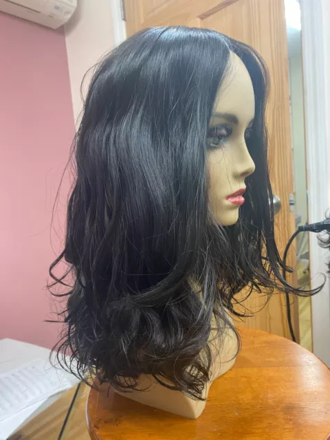Malky Wig Sheitel European Multidirectional Wavy Dark Brown 4 Malky Wig Sheitel European Multidirectional Wavy Dark Brown 4