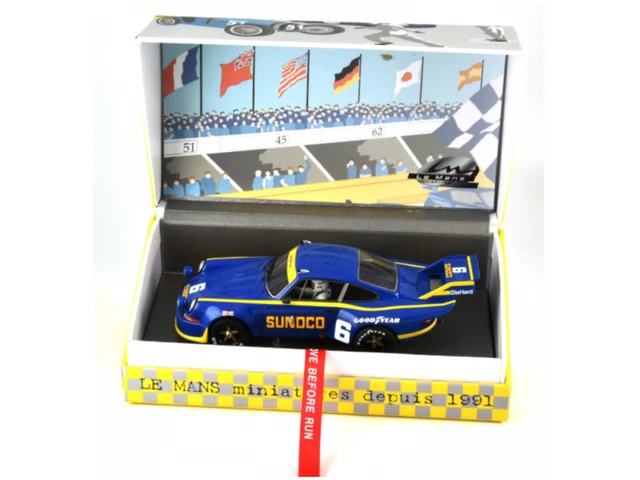 Voiture Slot Racing Carrera 1:32 - Porsche 911 RSR Turbo Aral N°7 - À Réparer