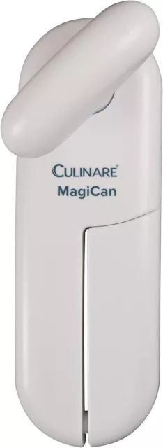 Culinare C10015 MagiCan Tin Opener, White, Plastic/Stainless Steel