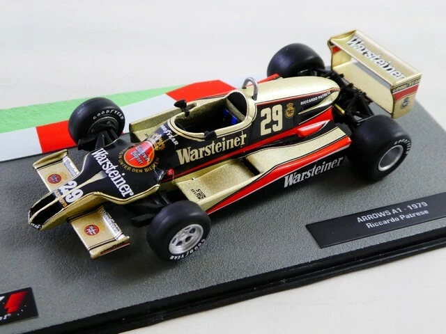 Modèle Réduit F1 Arrows A1 1/24 Altaya 1979 - Riccardo Patrese + Fascicule - Neuf