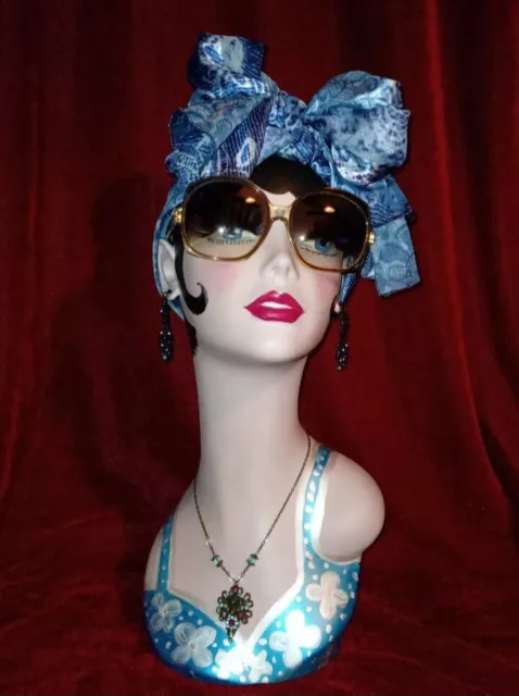 Nina Ricci womens oversized wide rim Vintage iconic designer Sunglasses 1970s