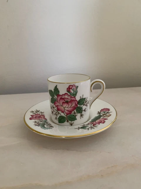 Wedgwood CHARNWOOD (BONE CHINA) Demitasse Cup & Saucer 2 3/4"