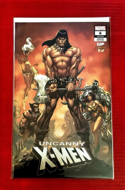 Uncanny X-Men #6 Conan X-Men Variant Cover Near Mint
