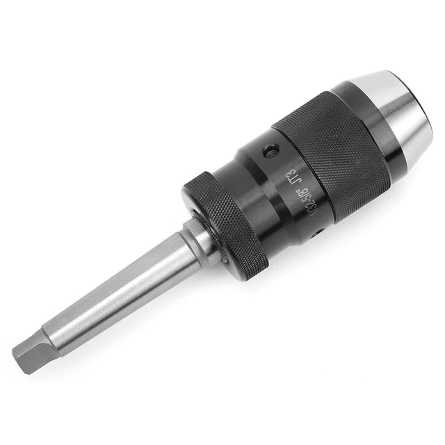 Drill Chuck Super Heavy Duty Drilling Press JT3 1/32in -5/8in With MT2-JT3 Post