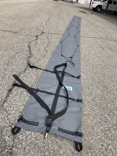 Melges 24 Jib Genoa Sail Tensioning Cover Charcoal Grey Sleeve