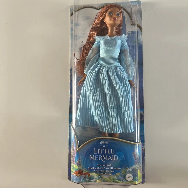 DISNEY THE LITTLE Mermaid Ariel Live Action On Land Doll 2023 NEW AND